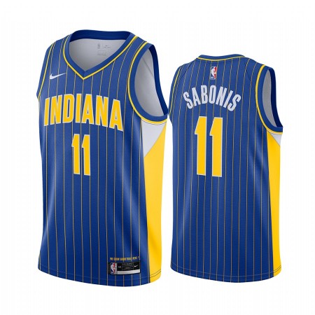 NBA Indiana Pacers Trikot Domantas Sabonis 11 2020-21 City Edition Swingman - Herren